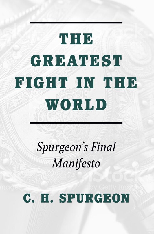 Front cover_Greatest Fight in the World