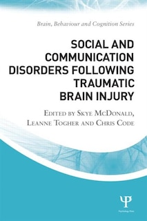 Front cover_Social And Communication Disorders Following Traumatic Brain Injury