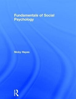 Couverture_Fundamentals Of Social Psychology
