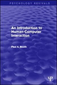 Couverture_An Introduction to Human-Computer Interaction (Psychology Revivals)