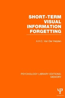 Couverture_Short-term Visual Information Forgetting (ple