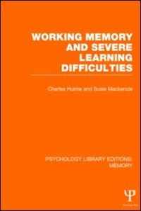 Front cover_Working Memory And Severe Learning Difficulties (ple