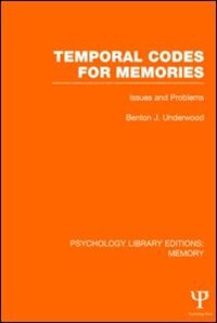 Couverture_Temporal Codes For Memories (ple