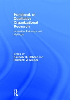 Couverture_Handbook Of Qualitative Organizational Research