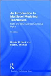 Front cover_An Introduction To Multilevel Modeling Techniques