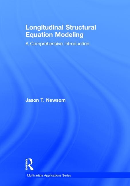 Front cover_Longitudinal Structural Equation Modeling