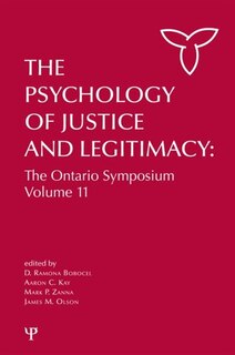 Couverture_Psychology of Justice and Legitimacy