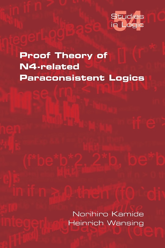 Couverture_Proof Theory of N4-Paraconsistent Logics