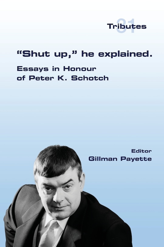 Front cover_Shut up, he explained.