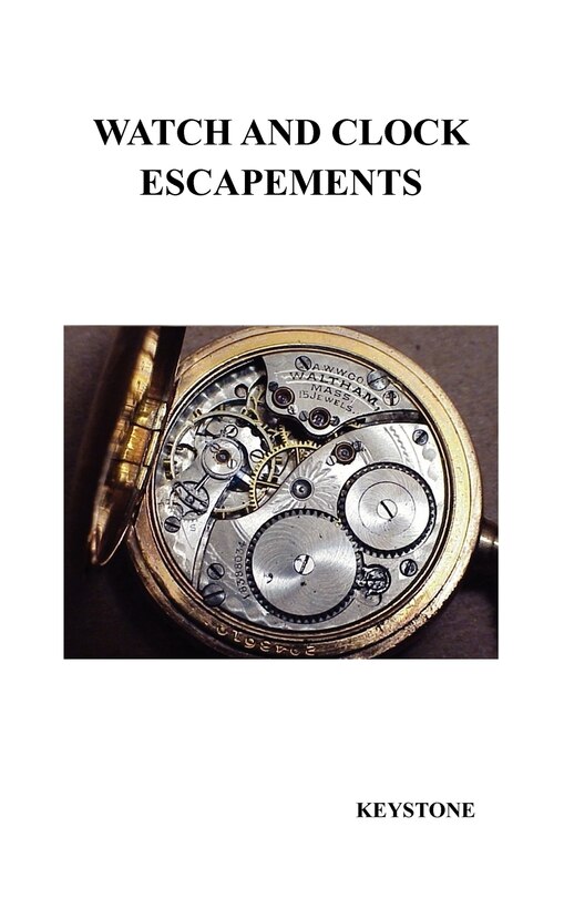 Front cover_Watch And Clock Escapements