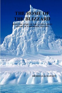 Front cover_The Home Of The Blizzard