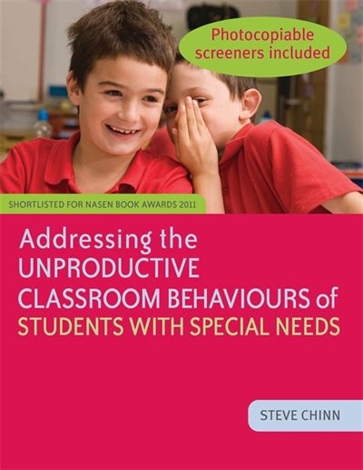 Couverture_Addressing The Unproductive Classroom Behaviours Of Students With Special Needs