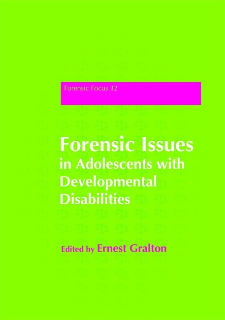 Couverture_Forensic Issues in Adolescents with Developmental Disabilities