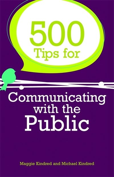 Couverture_500 Tips for Communicating with the Public