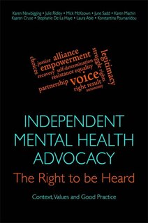 Couverture_Independent Mental Health Advocacy - The Right to Be Heard