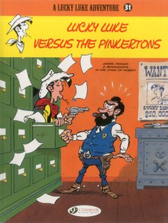 Front cover_Lucky Luke Versus the Pinkertons