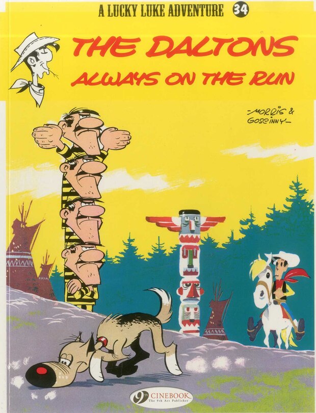 Front cover_The Daltons Always on the Run