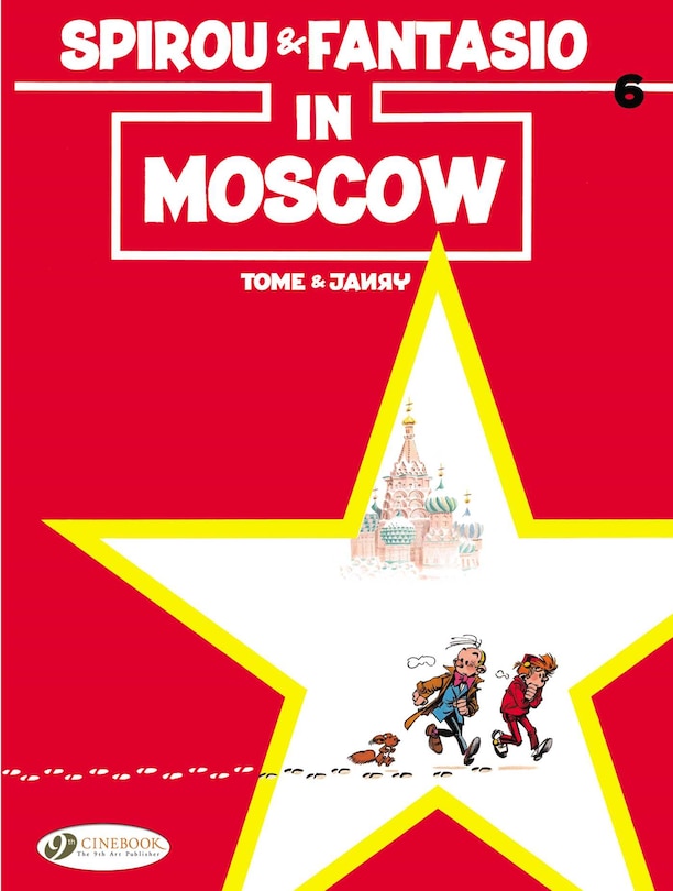 Couverture_Spirou & Fantasio in Moscow