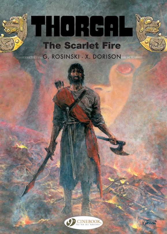Front cover_Thorgal Vol. 27 - The Scarlet Fire