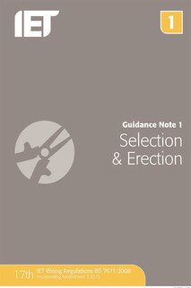 Couverture_Guidance Note 1: Selection & Erection
