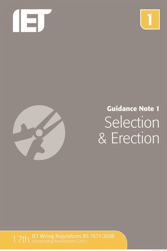 Couverture_Guidance Note 1: Selection & Erection