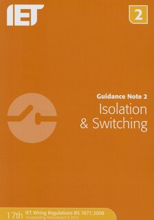 Front cover_Guidance Note 2: Isolation & Switching