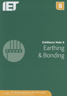 Front cover_Guidance Note 8: Earthing & Bonding