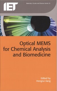 Couverture_Optical Mems For Chemical Analysis And Biomedicine