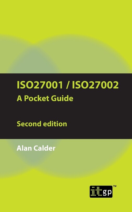 Front cover_Iso27001/iso27002 A Pocket Guide