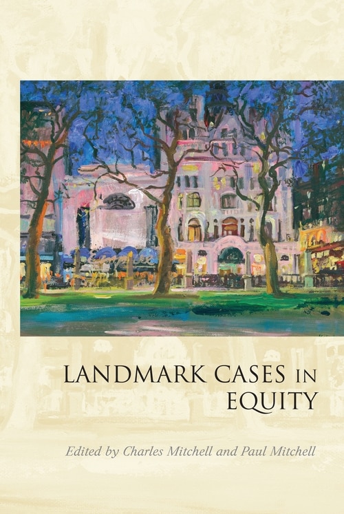 Front cover_Landmark Cases in Equity