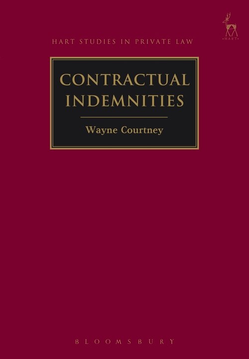 Front cover_Contractual Indemnities