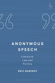 Front cover_Anonymous Speech