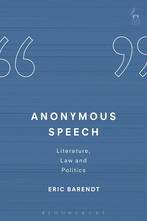 Front cover_Anonymous Speech