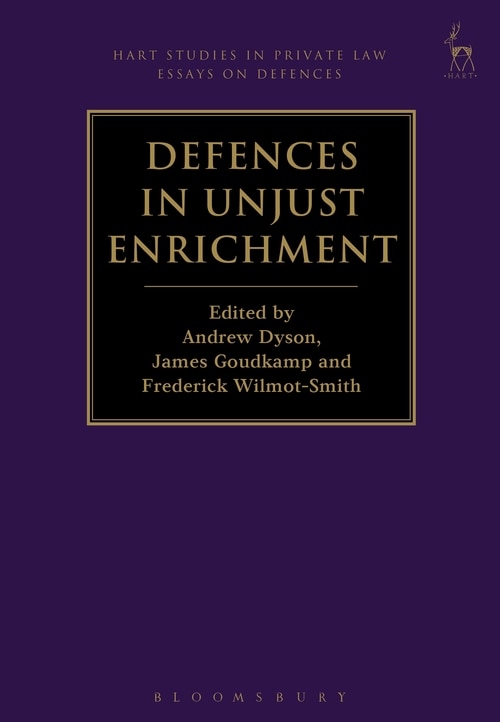 Couverture_Defences in Unjust Enrichment