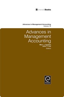 Front cover_Advances in Management Accounting