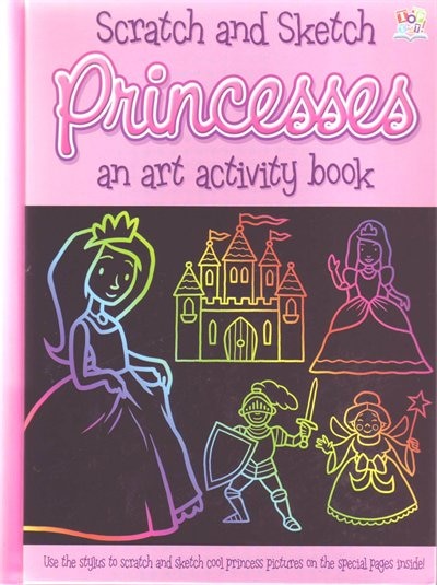 Front cover_Scratch and Sketch Princesses