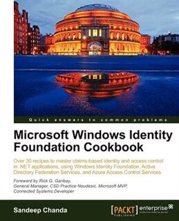 Front cover_Microsoft Windows Identity Foundation Cookbook