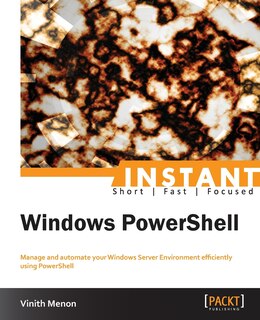 Front cover_Instant Windows PowerShell