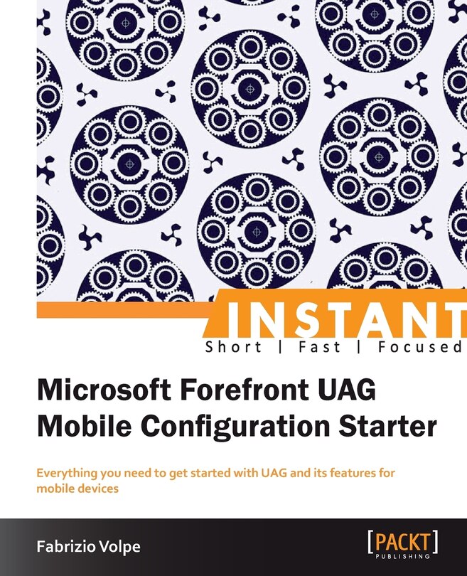 Front cover_Microsoft Forefront Uag Mobile Configuration Starter