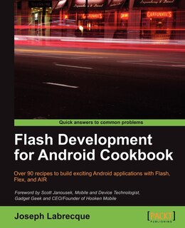 Couverture_Flash Development for Android Cookbook