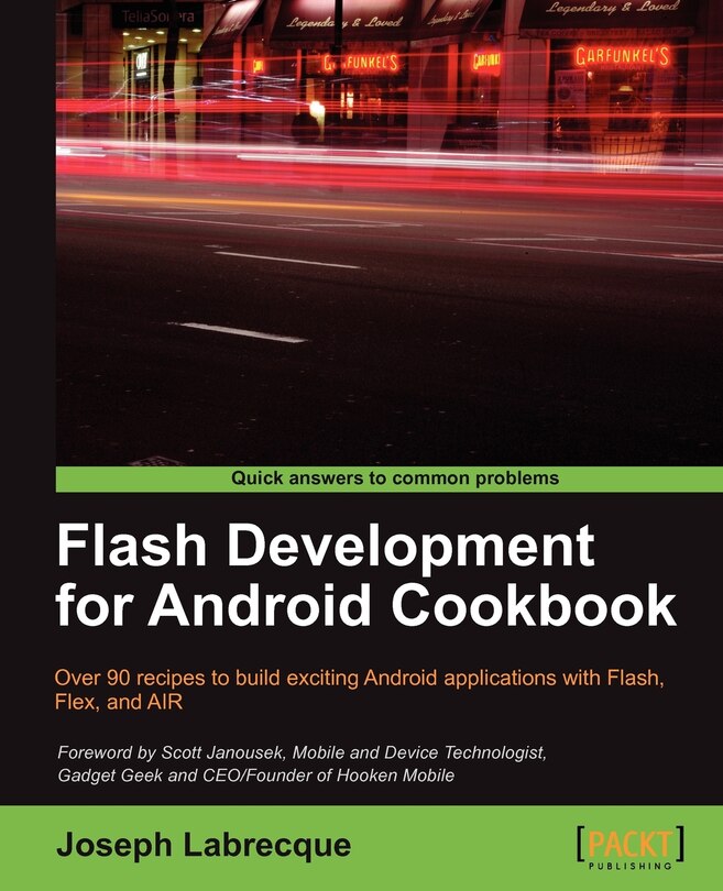 Couverture_Flash Development for Android Cookbook