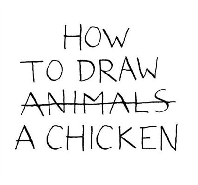 Front cover_How To Draw A Chicken