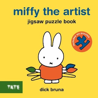 Front cover_Miffy the Artist - Jigsaw Puzzle Book