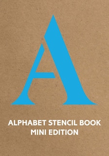 Front cover_Alphabet Stencil Book Mini Edition (blue)