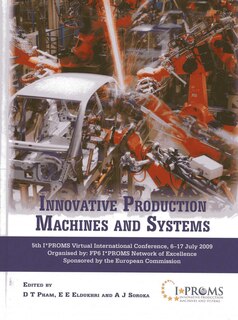 Front cover_Innovative Production Machines and Systems 2009