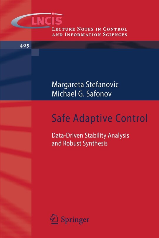 Front cover_Safe Adaptive Control