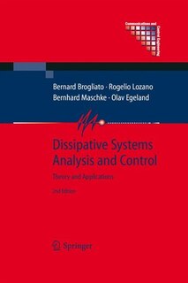 Couverture_Dissipative Systems Analysis and Control