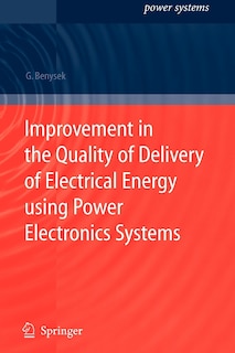 Couverture_Improvement in the Quality of Delivery of Electrical Energy using Power Electronics Systems