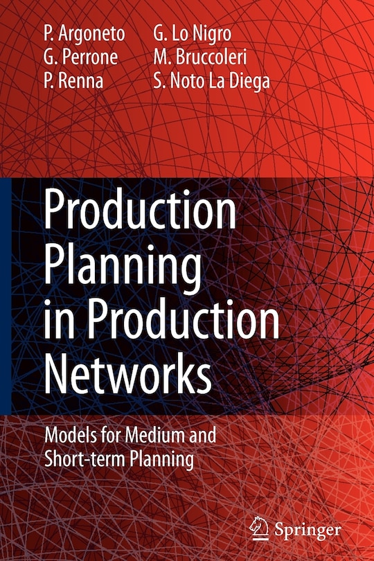 Couverture_Production Planning in Production Networks