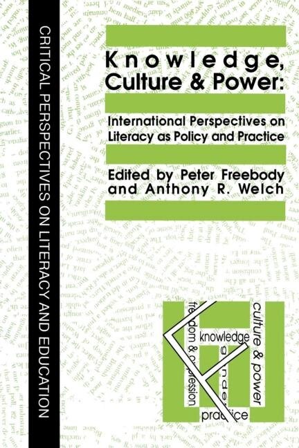 Front cover_Knowledge, Culture and Power